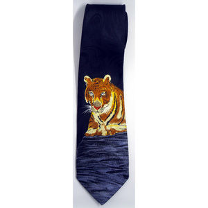 AWESOME TIGER SKETCH ART THEME NECKTIE
